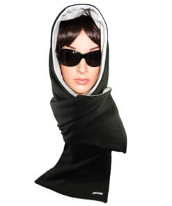 Alternative view of Capuche-écharpe "écran"